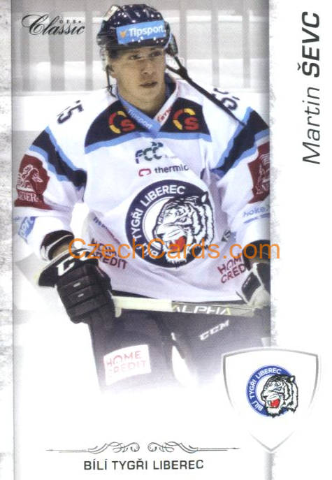 Martin Ševc 2017/18 OFS hokejová karta #21