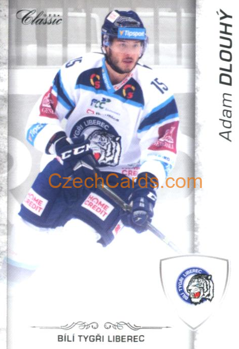Adam Dlouhý 2017/18 OFS hokejová karta #24