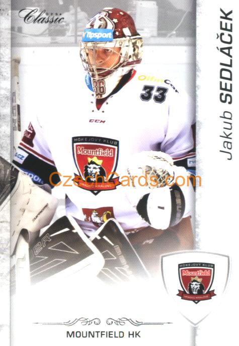 Jakub Sedláček (G) 2017/18 OFS hokejová karta #30