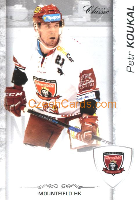Petr Koukal 2017/18 OFS hokejová karta #38
