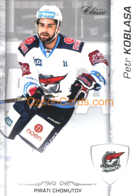 Petr Koblasa 2017/18 OFS hokejová karta #55