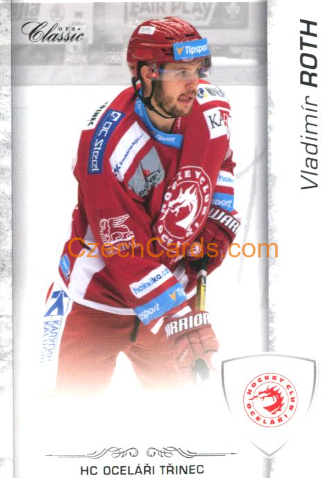 Vladimír Roth 2017/18 OFS hokejová karta #63
