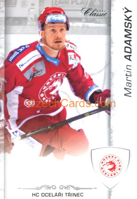Martin Adamský 2017/18 OFS hokejová karta #67
