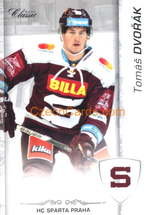 Tomáš Dvořák 2017/18 OFS hokejová karta #75
