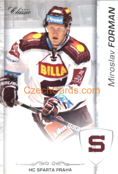 Miroslav Forman 2017/18 OFS hokejová karta #81
