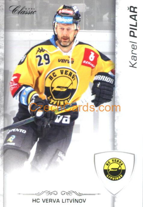 Karel Pilař 2017/18 OFS hokejová karta #89