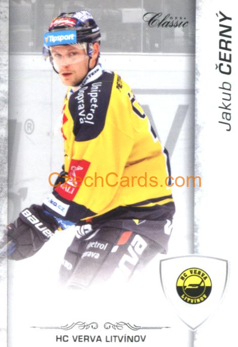 Jakub Černý 2017/18 OFS hokejová karta #99