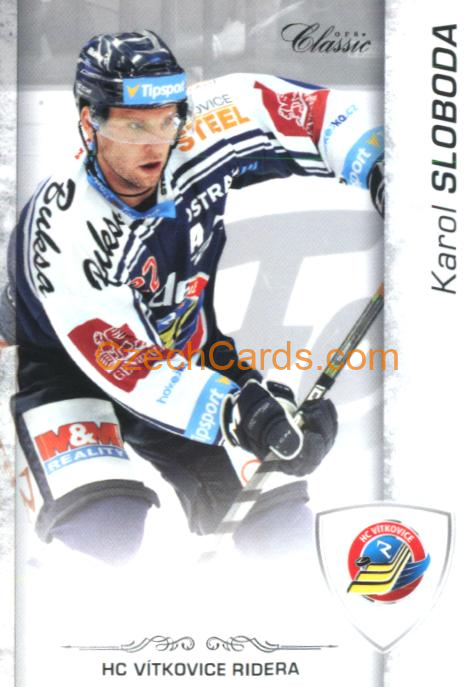 Karol Sloboda 2017/18 OFS hokejová karta #118