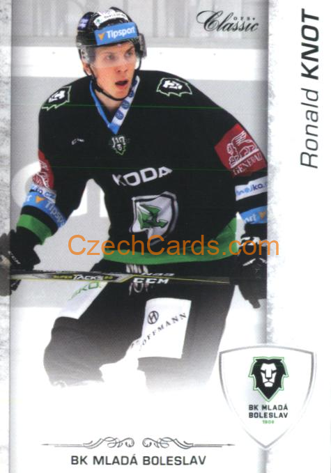 Ronald Knot 2017/18 OFS hokejová karta #133