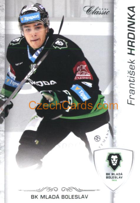František Hrdinka 2017/18 OFS hokejová karta #134