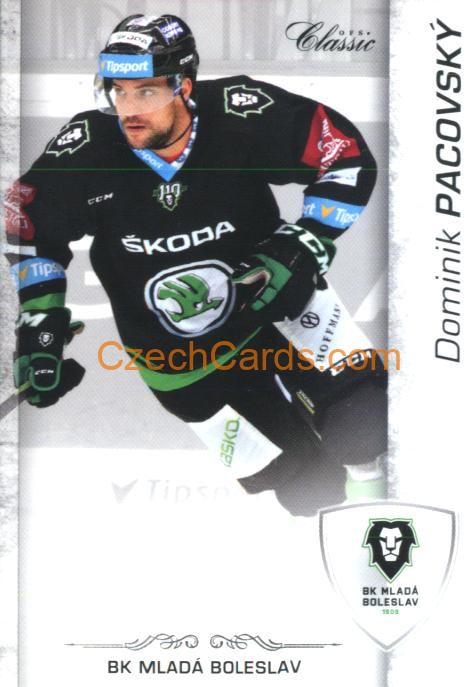 Dominik Pacovský 2017/18 OFS hokejová karta #141