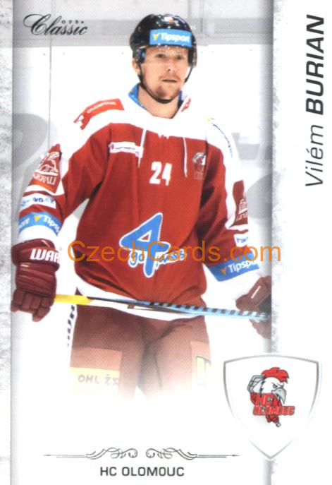 Vilém Burian 2017/18 OFS hokejová karta #153