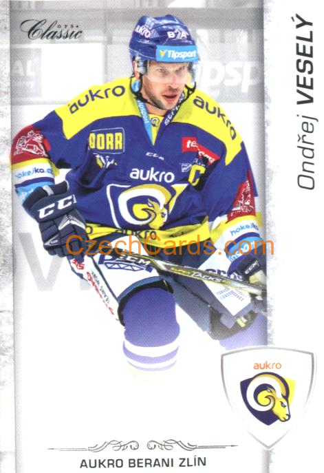 Ondřej Veselý 2017/18 OFS hokejová karta #165
