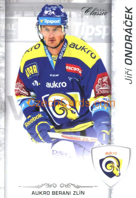 Jiří Ondráček 2017/18 OFS hokejová karta #170