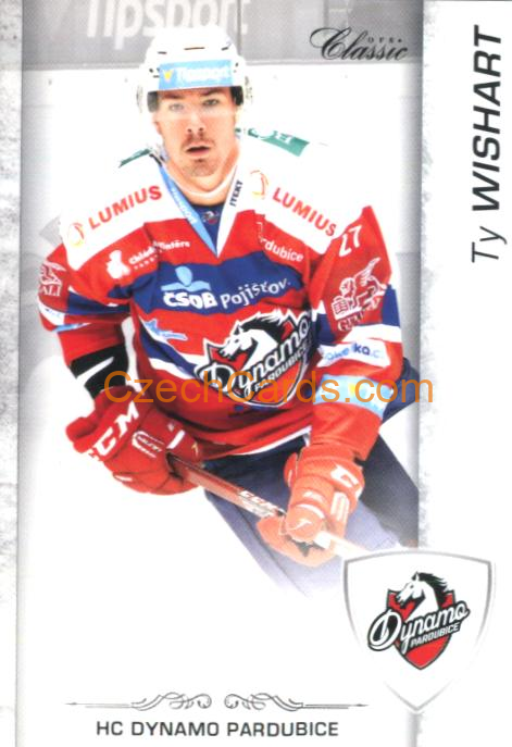 Ty Wishart 2017/18 OFS hokejová karta #175