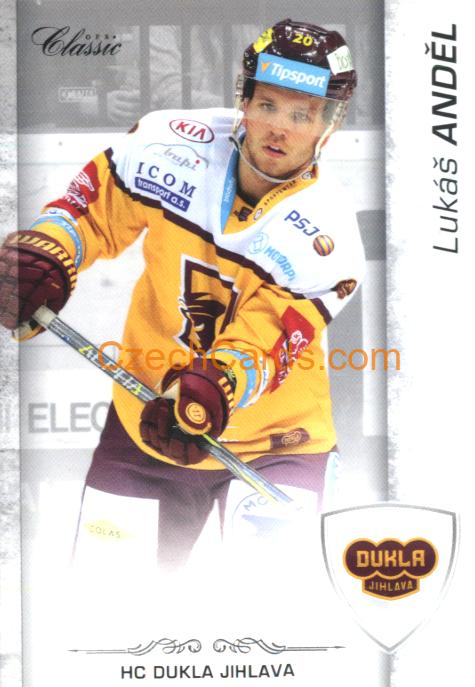 Lukáš Anděl 2017/18 OFS hokejová karta #196
