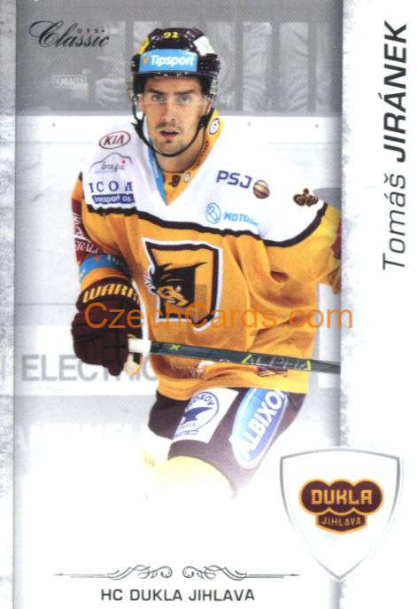 Tomáš Jiránek 2017/18 OFS hokejová karta #199
