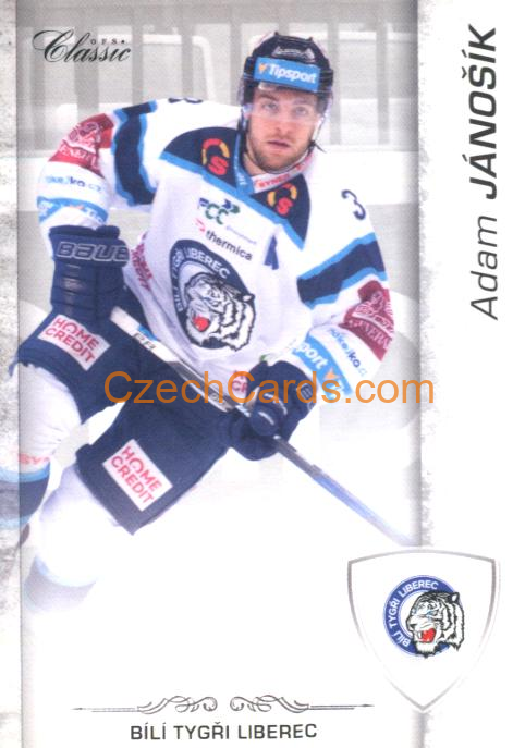 Adam Jánošík 2017/18 OFS hokejová karta #209