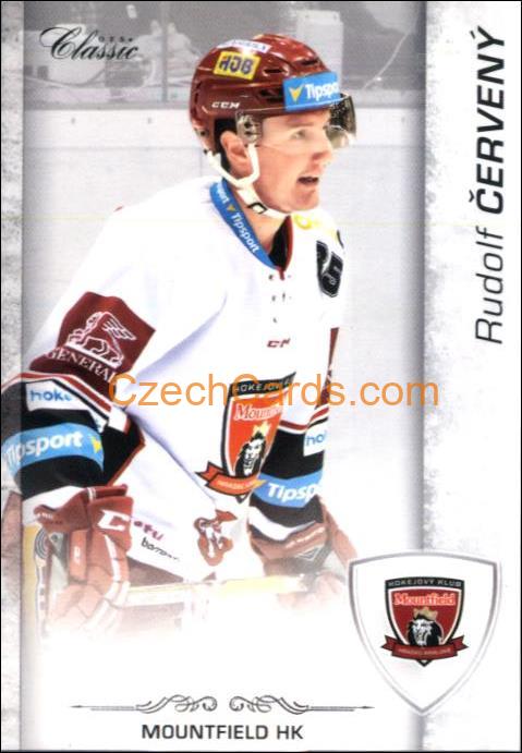 Rudolf Červený 2017/18 OFS hokejová karta #218