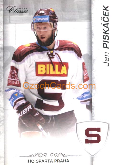 Jan Piskáček 2017/18 OFS hokejová karta #238