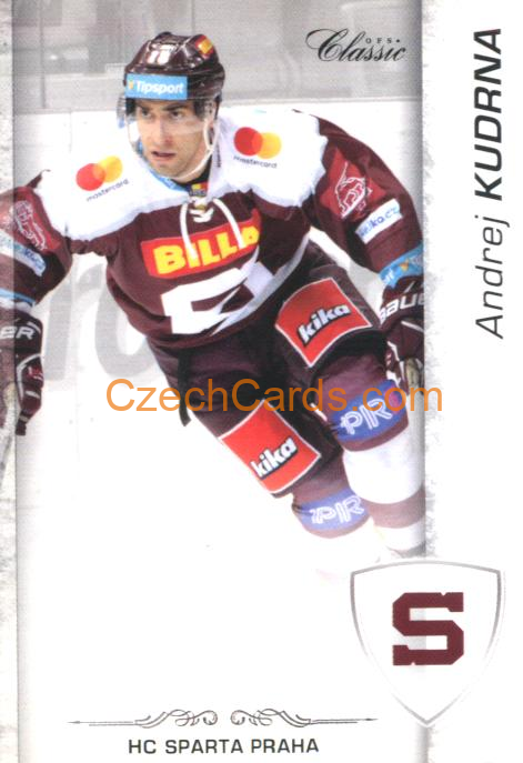 Andrej Kudrna 2017/18 OFS hokejová karta #241