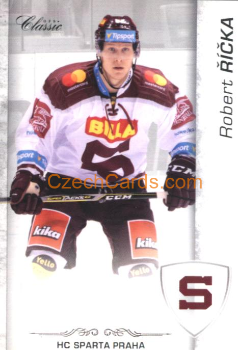 Robert Říčka 2017/18 OFS hokejová karta #242