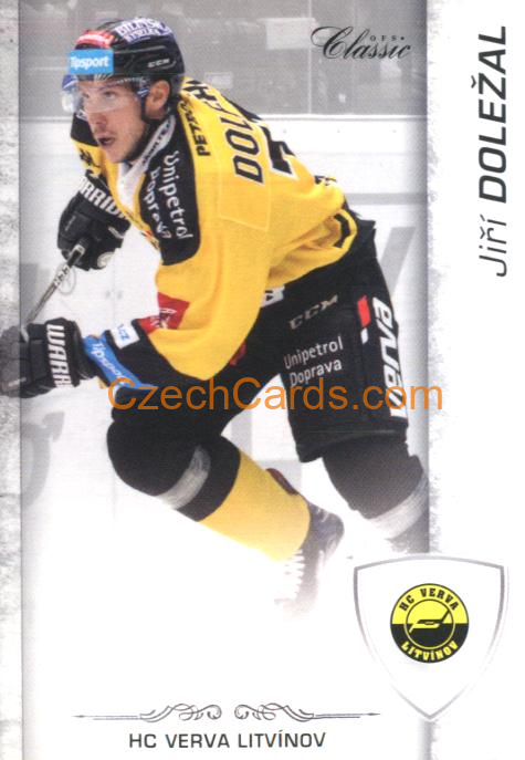 Jiří Doležal 2017/18 OFS hokejová karta #245