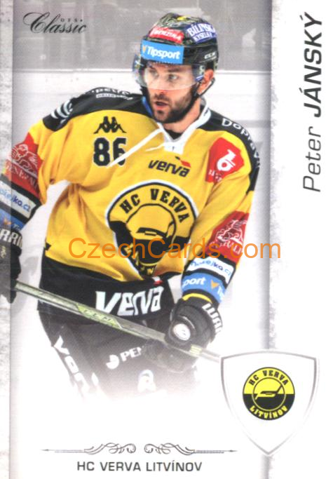 Peter Jánský 2017/18 OFS hokejová karta #248