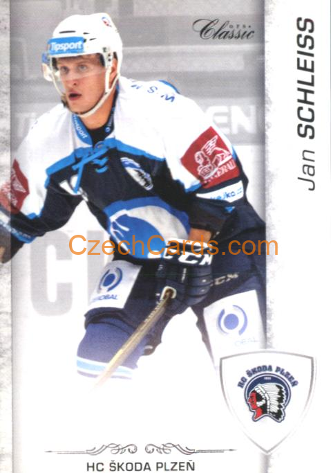 Jan Schleiss 2017/18 OFS hokejová karta #255