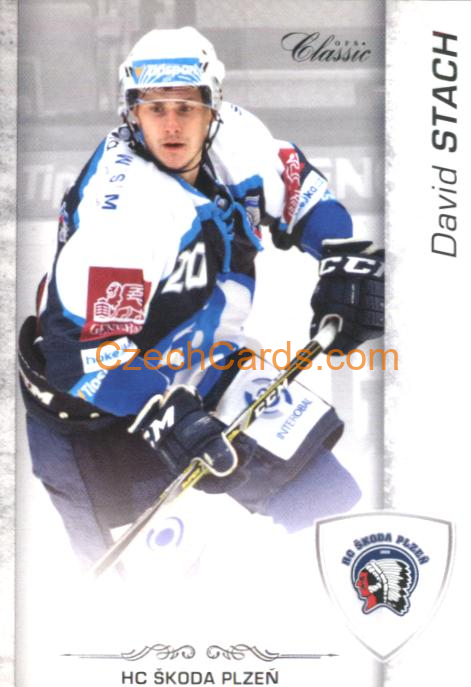 David Stach 2017/18 OFS hokejová karta #256