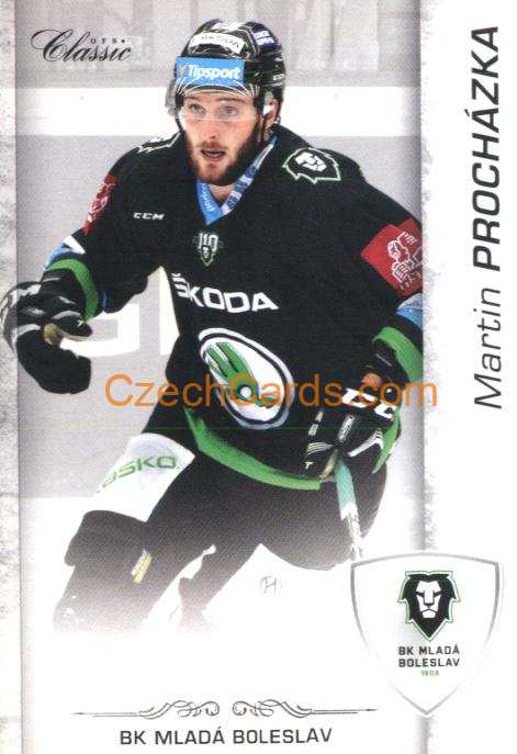 Martin Procházka 2017/18 OFS hokejová karta #268