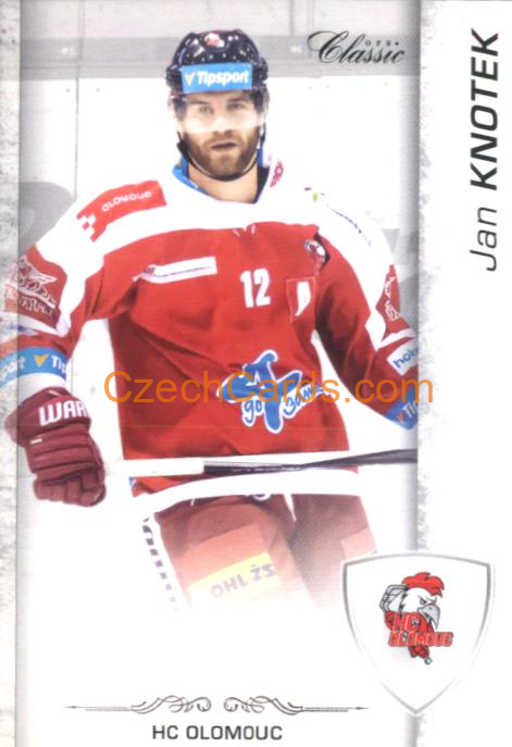 Jan Knotek 2017/18 OFS hokejová karta #276