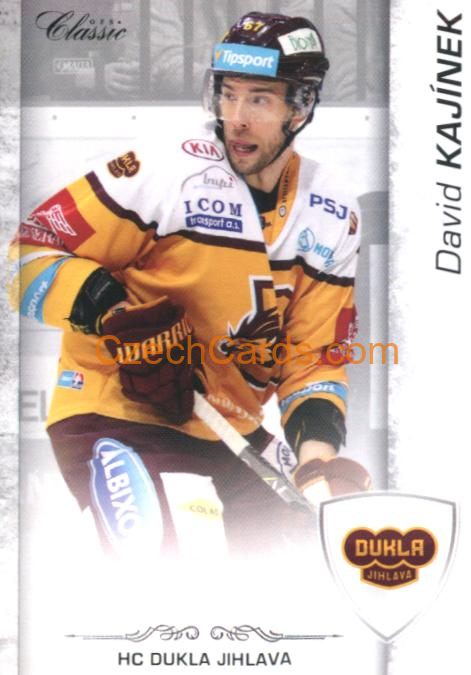 David Kajínek 2017/18 OFS hokejová karta #295