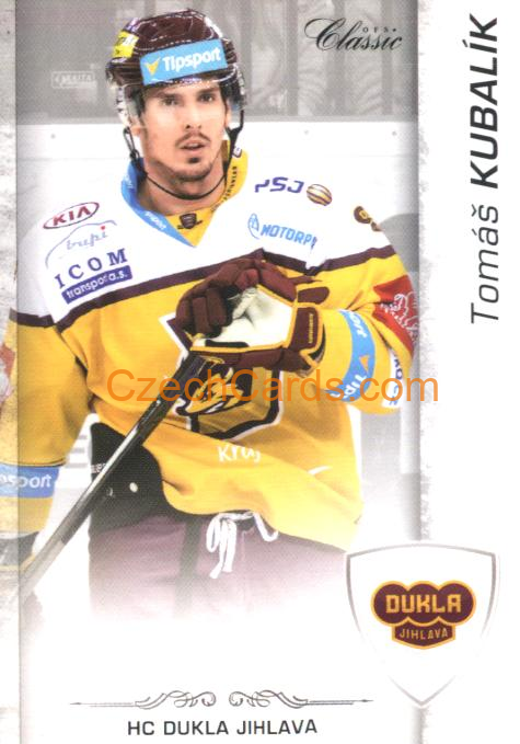 Tomáš Kubalík 2017/18 OFS hokejová karta #296