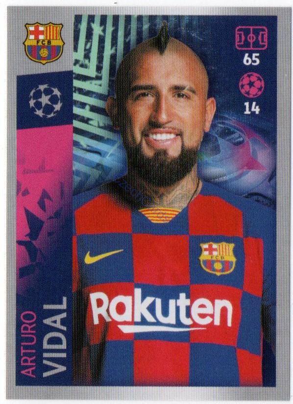 Arturo Vidal 2019/20 Topps sticker #52
