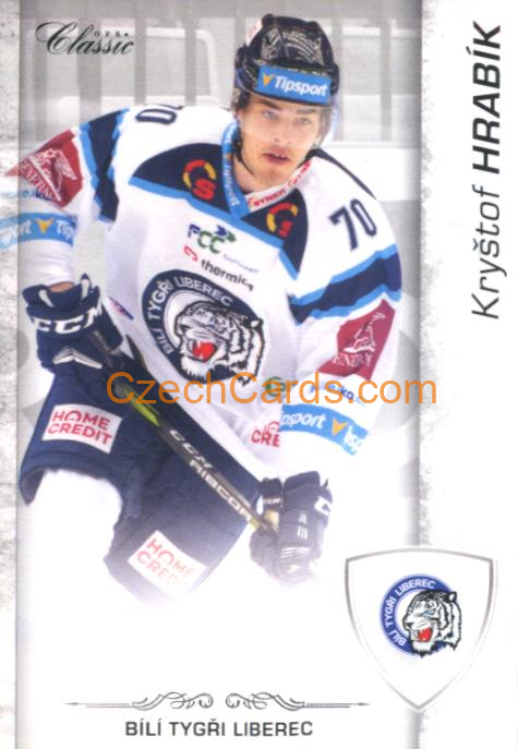Kryštof Hrabík 2017/18 OFS hokejová karta #323