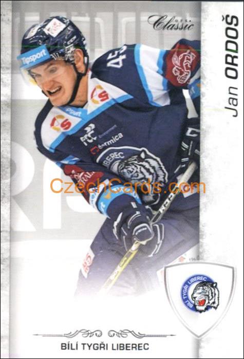 Jan Ordoš 2017/18 OFS hokejová karta #325