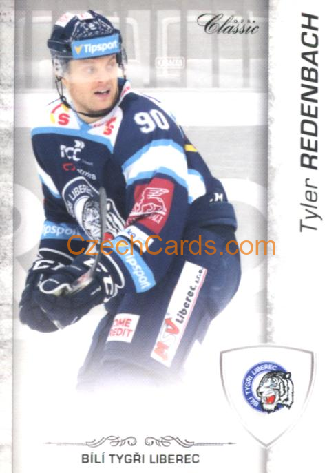 Tyler Redenbach 2017/18 OFS hokejová karta #327