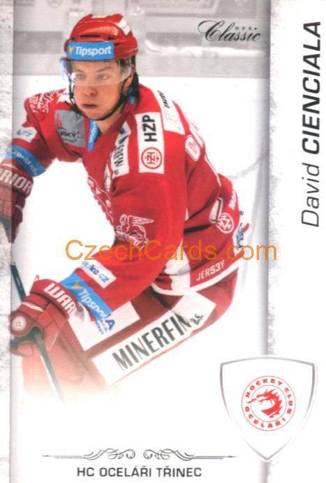David Cienciala 2017/18 OFS hokejová karta #335