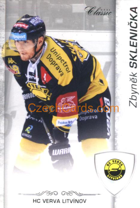 Zbyněk Sklenička 2017/18 OFS hokejová karta #347