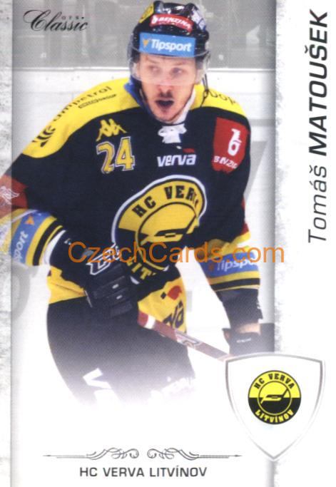Tomáš Matoušek 2017/18 OFS hokejová karta #348