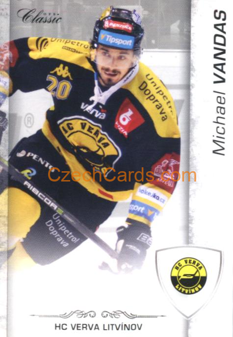 Michael Vandas 2017/18 OFS hokejová karta #352