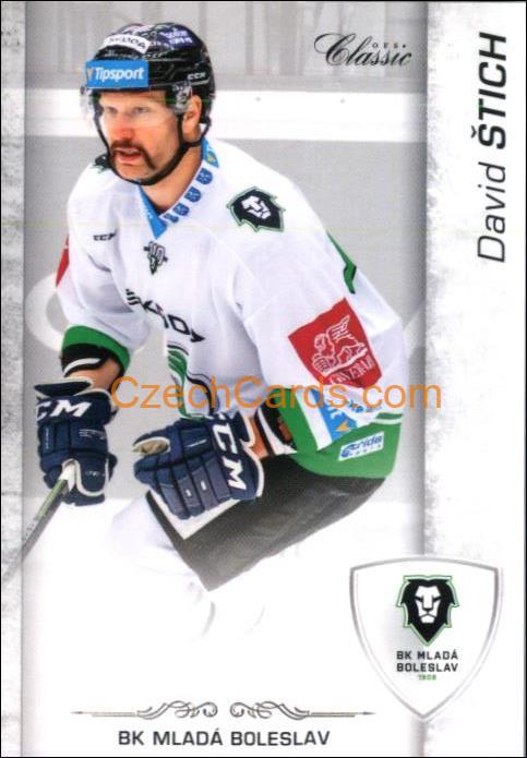 David Štich 2017/18 OFS hokejová karta #368