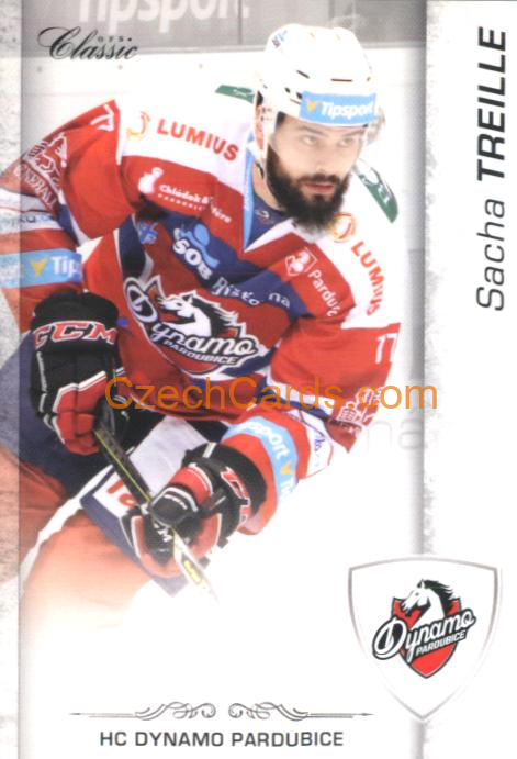 Sacha Treille 2017/18 OFS hokejová karta #392