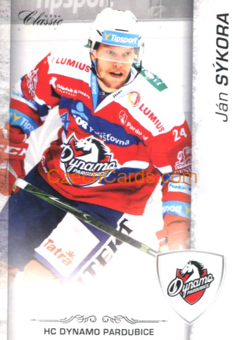 Ján Sýkora 2017/18 OFS hokejová karta #394
