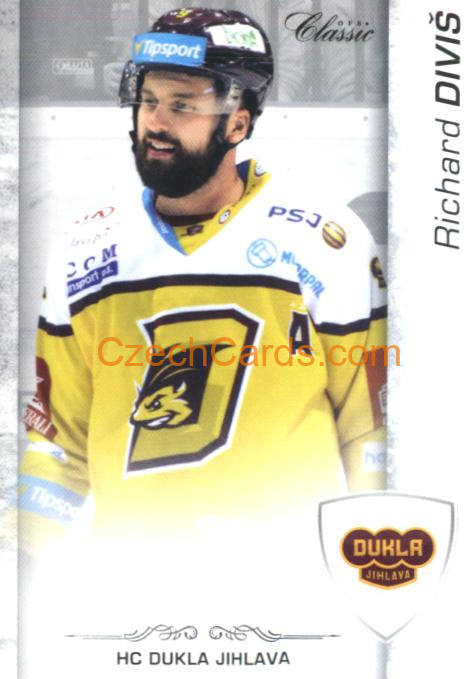Richard Diviš 2017/18 OFS hokejová karta #398