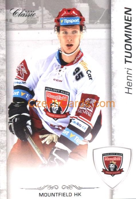 Henri Tuominen 2017/18 OFS hokejová karta #402