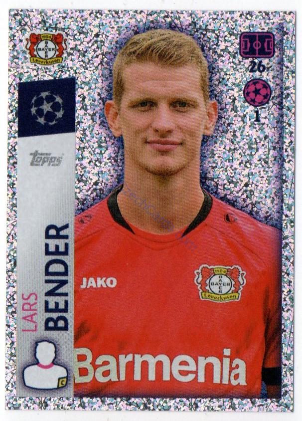 Lars Bender 2019/20 Topps sticker #71