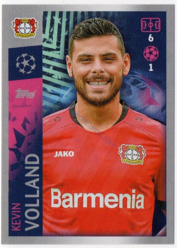 Kevin Volland 2019/20 Topps sticker #77