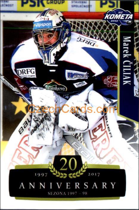 Marek Čiliak (G) 2017/18 OFS hokejová karta Retro #1